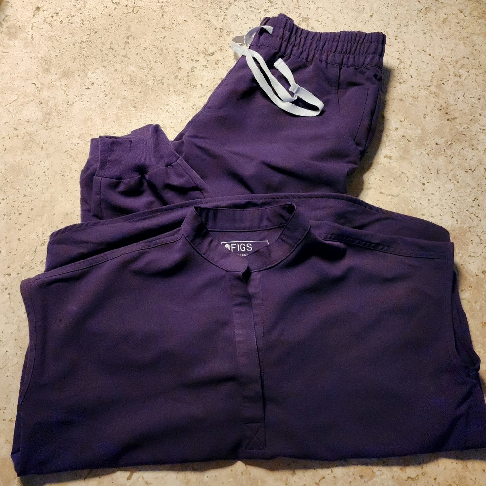 Figs Purple Jam Scrubs